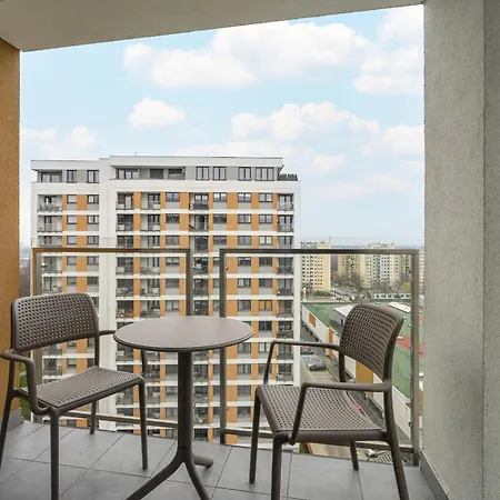Unique 2-bedroom On The 10th Floor With Free Garage By Renters Poznan